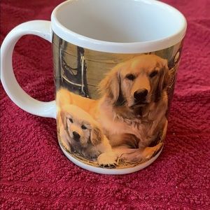 Golden retriever mug